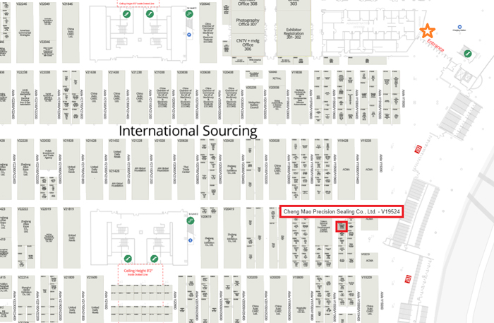 AAPEX 2026 Map